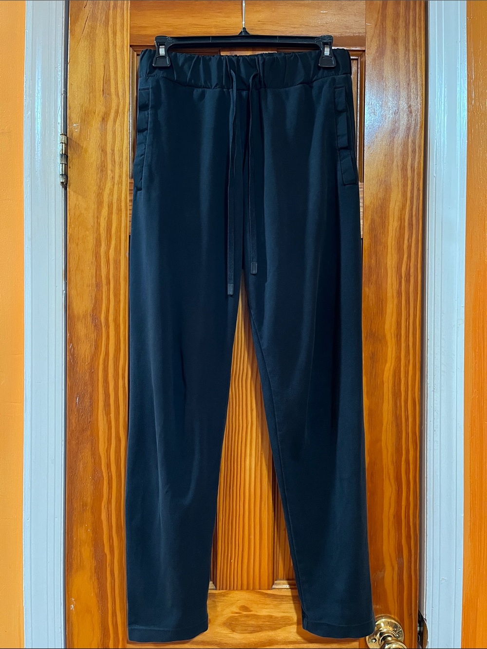 COS Black Drawstring Jogger Pants Size S